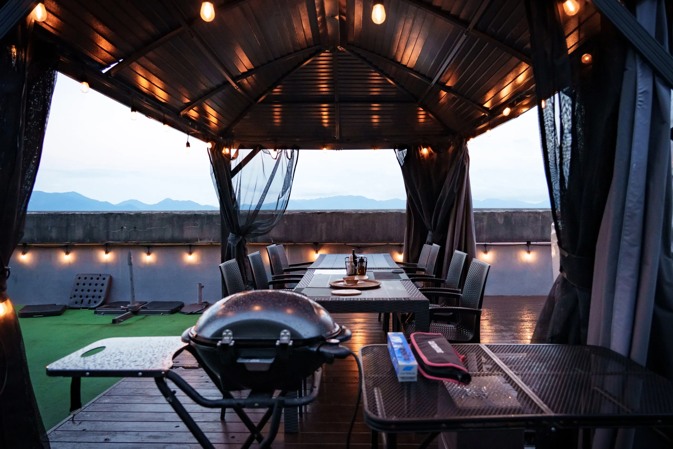 グランピングBBQディナー