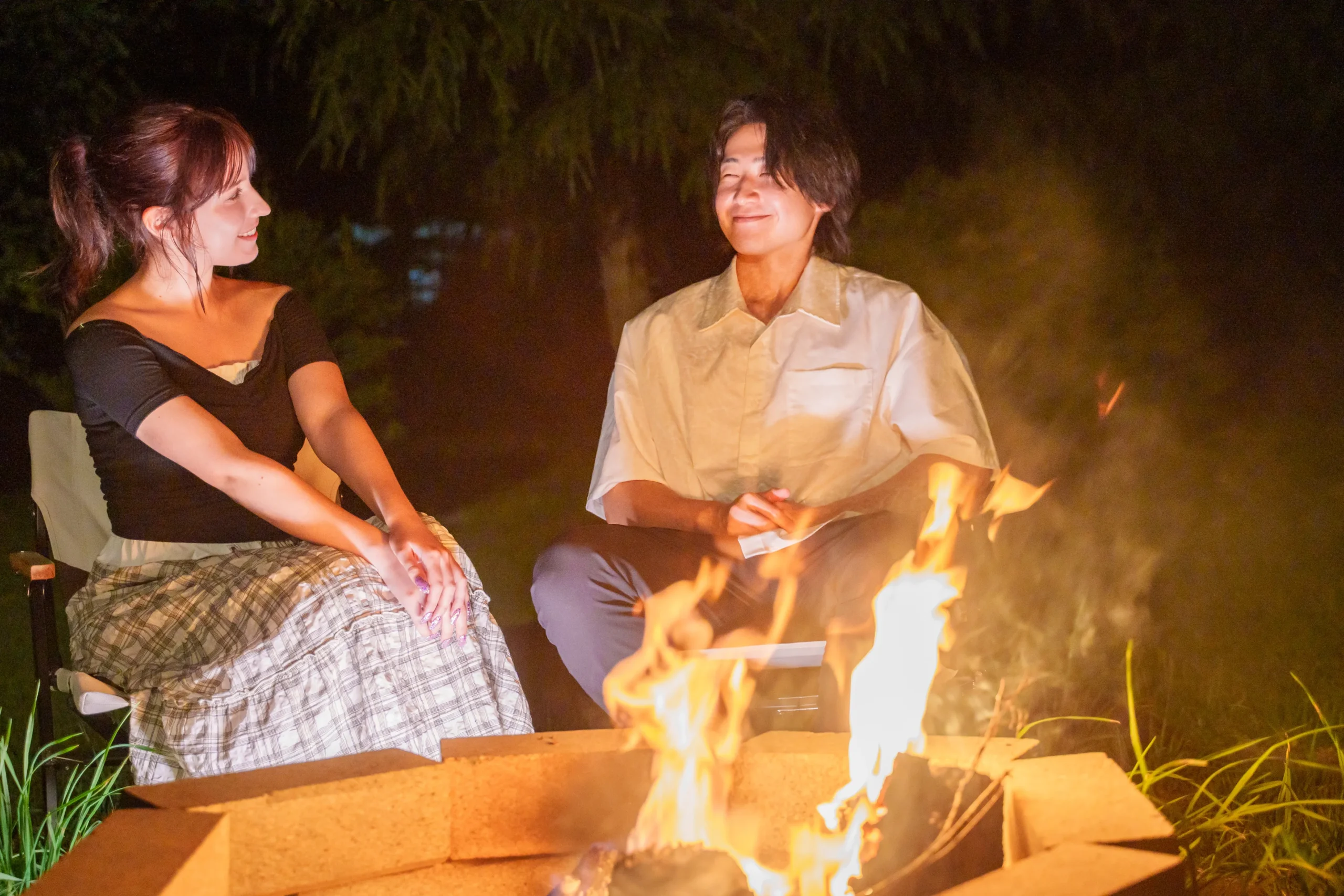 キャンプファイヤー