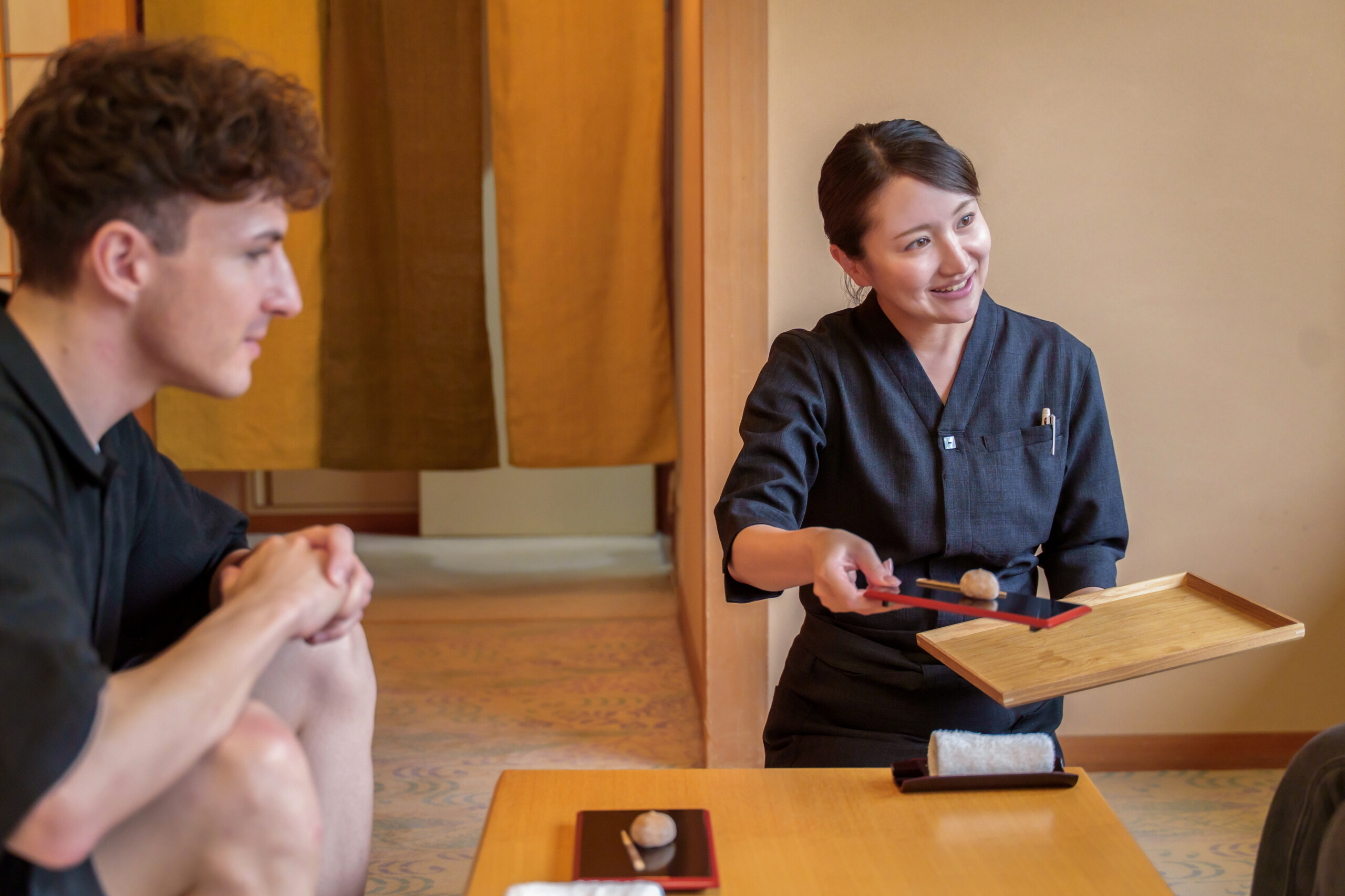 名物女将の旅館