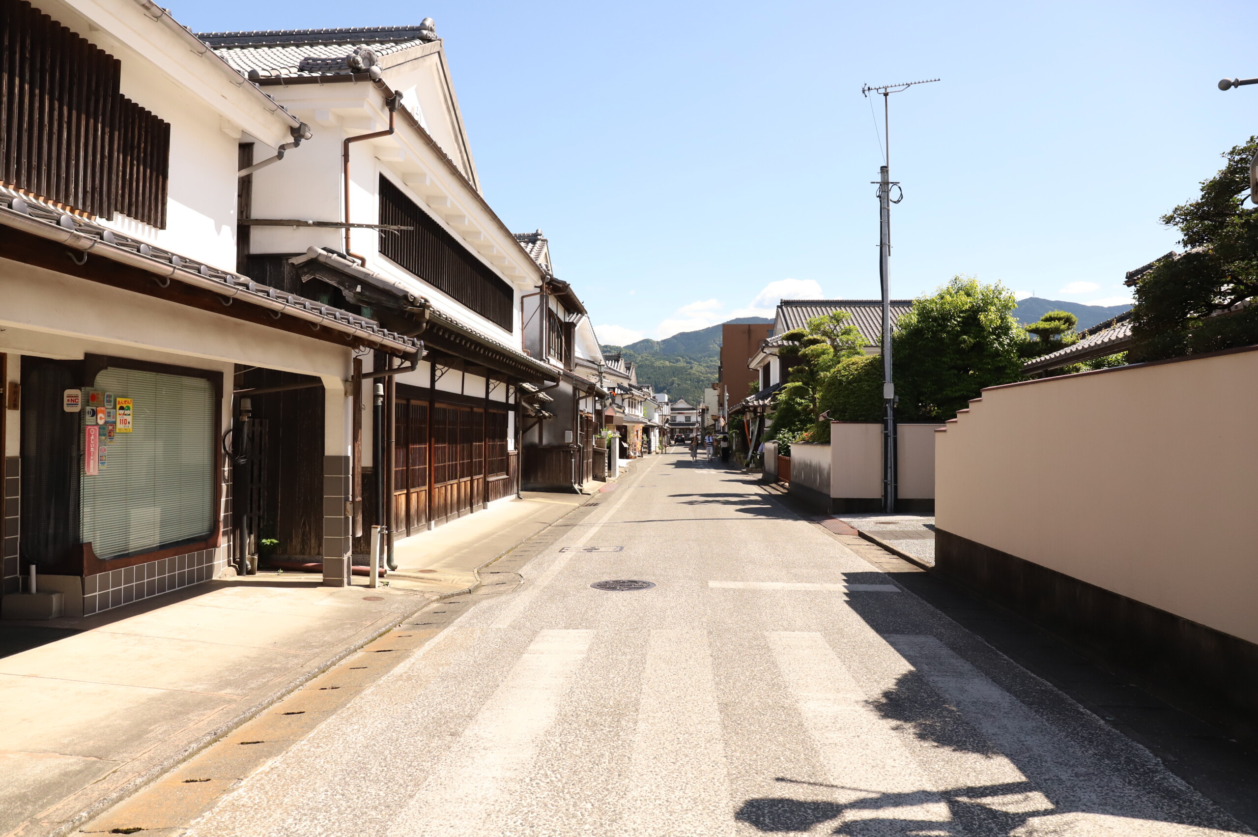 筑後吉井・白壁の町並み