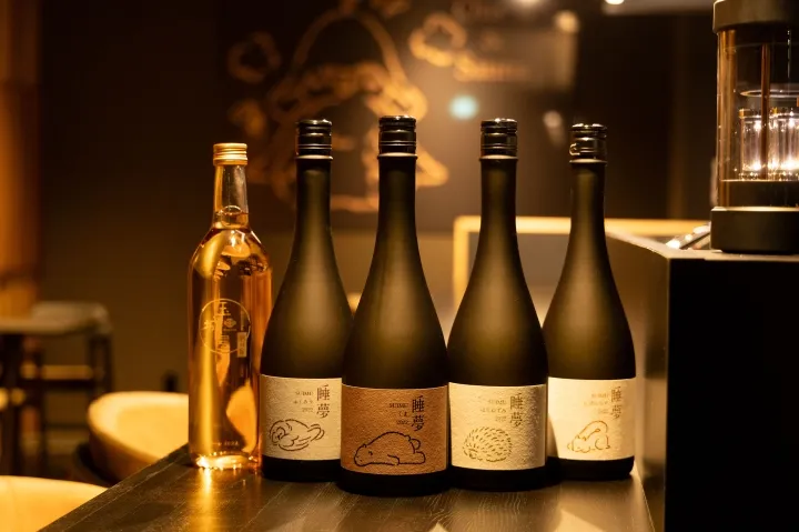 オリジナル日本酒・睡夢ラベル