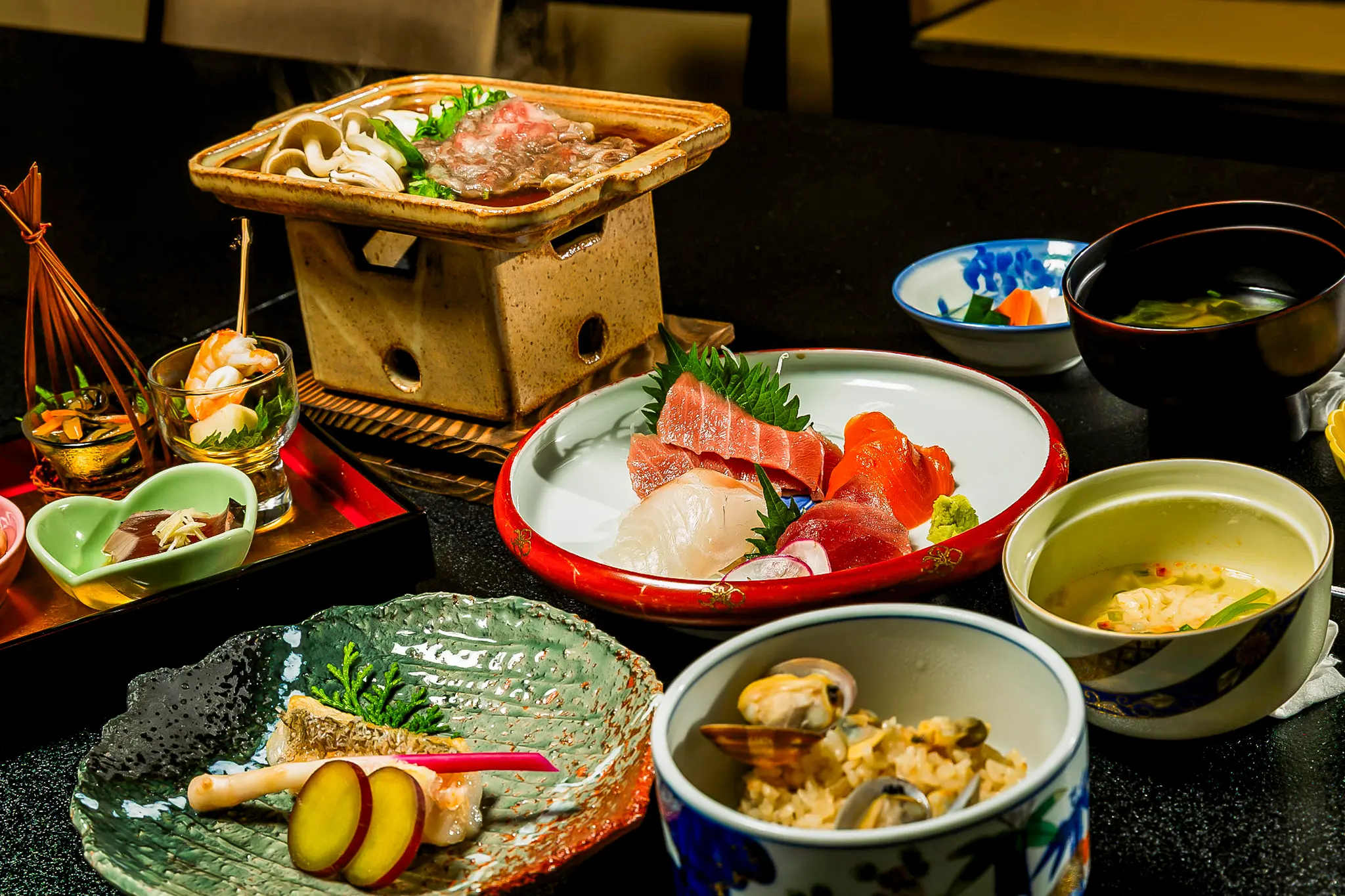 夕食
